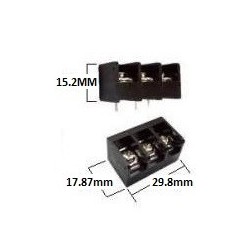 Conector Tipo Barrier 3 Pines PCB - 02