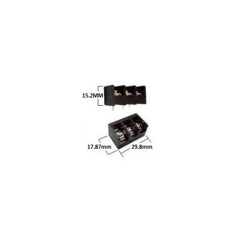 Conector Tipo Barrier 3 Pines PCB