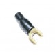 Terminal Tipo "Y" 12 AWG Negro