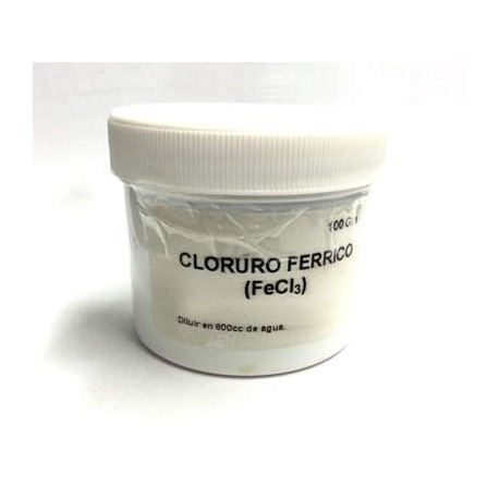 Cloruro Ferrico en Polvo 100 grs